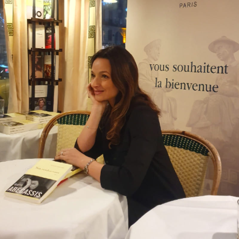 Lundi des Ecrivains avec Eliette Abecassis