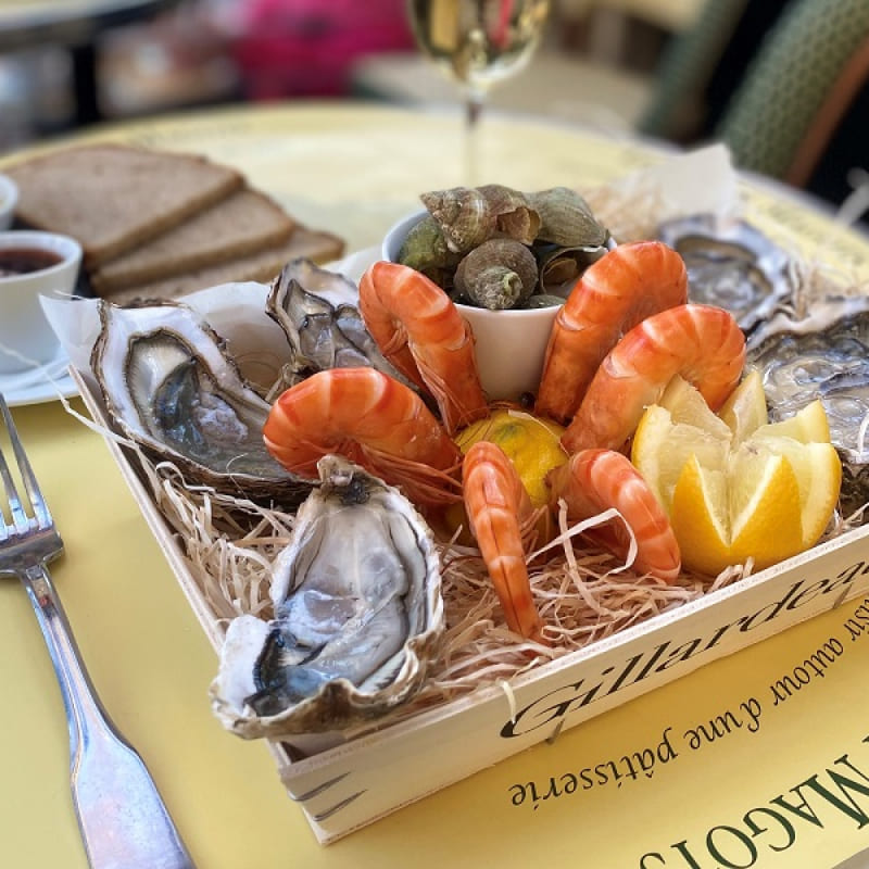 La nouvelle offre d'huîtres et de fruits de mer