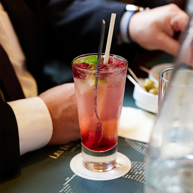 Le plaisir d'un cocktail