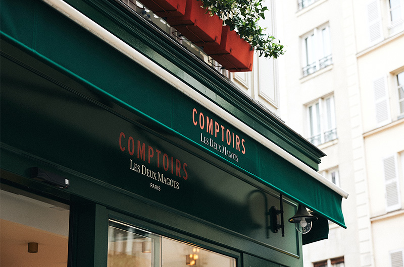 Ouverture de Comptoirs Les Deux Magots