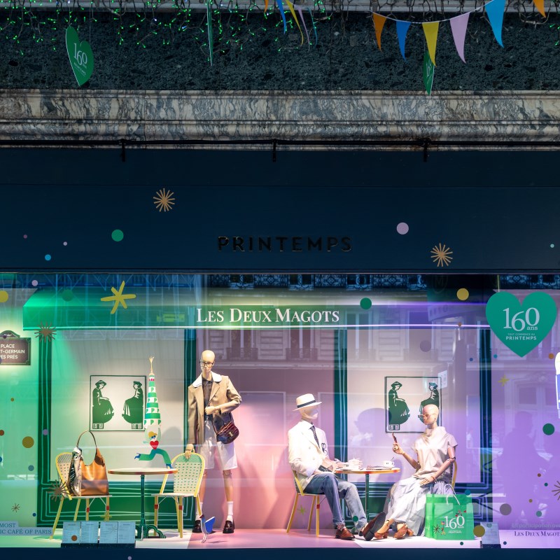 Les Deux Magots au Printemps Haussmann