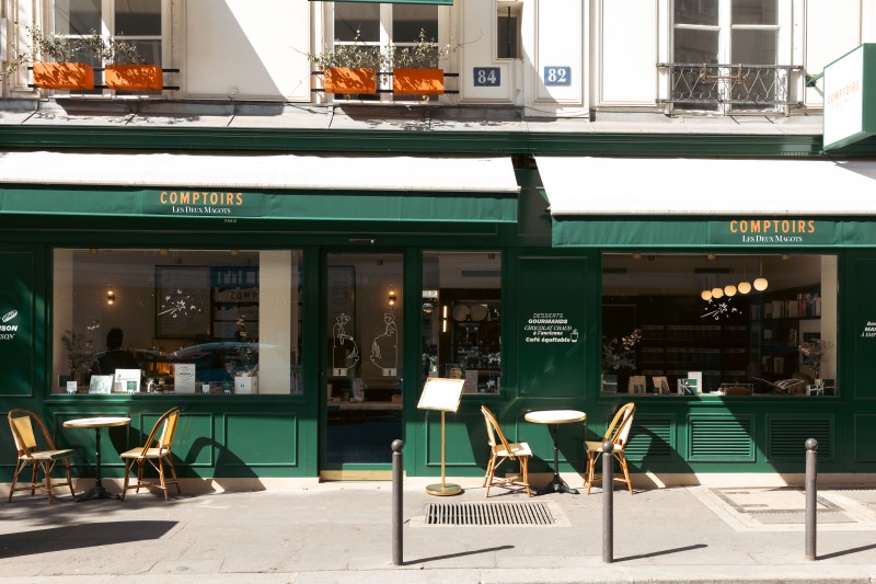 La carte de fidélité de Comptoirs Les Deux Magots